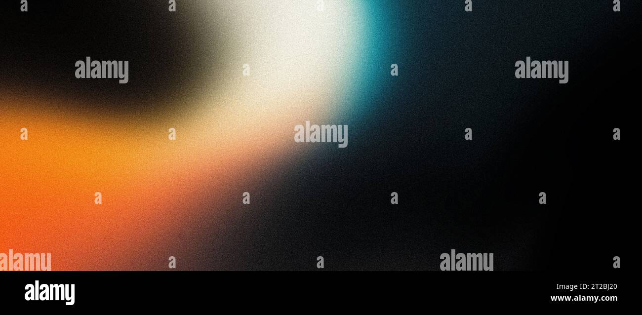 Sfondo sfumato astratto color verde verde chiaro sfondo blu giallo bianco ondulato astratto sfondo nero rumore Foto Stock