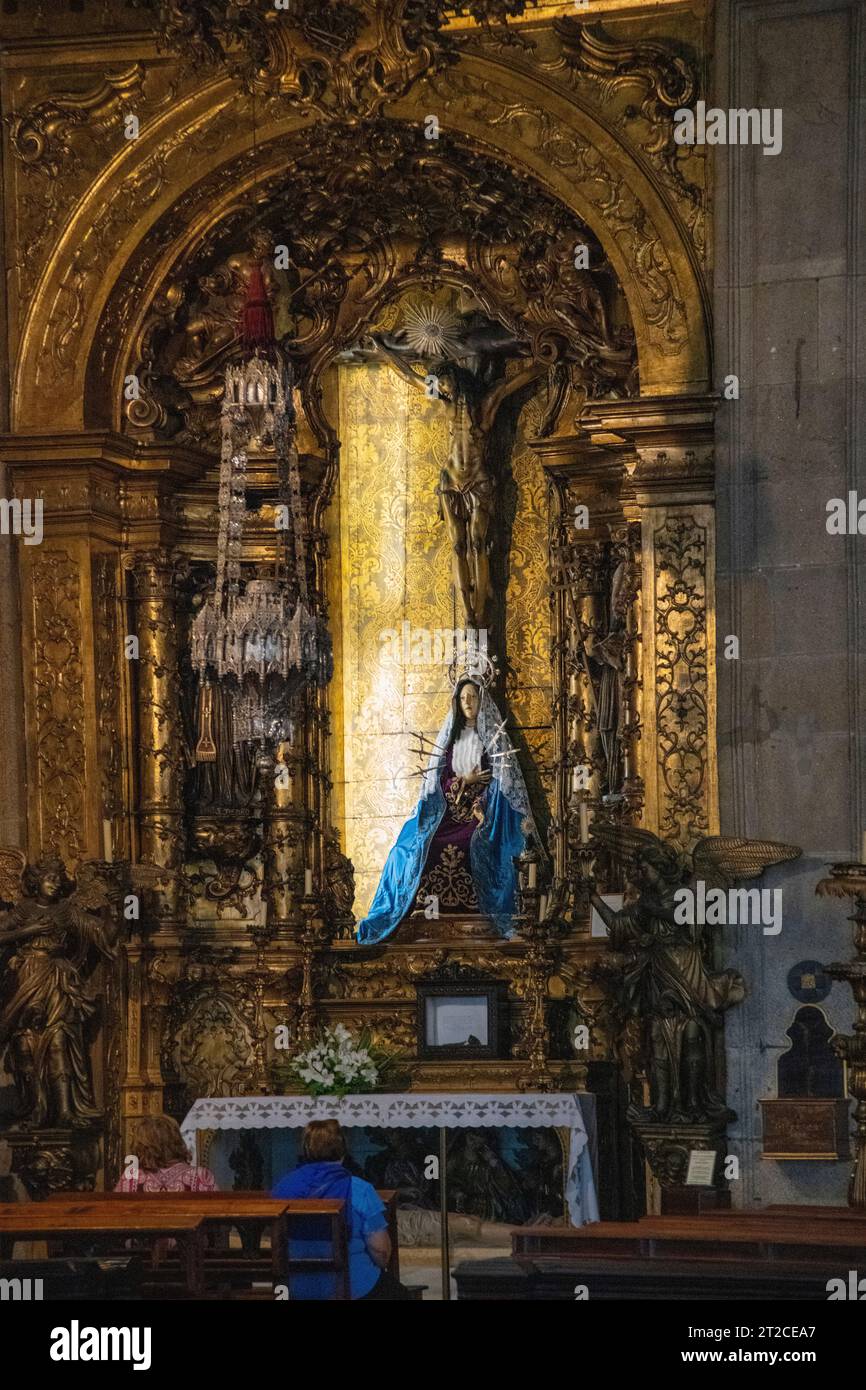 Chiesa di Santo Antoniodos Congregados, nostra Signora dei dolori, Porto, Portogallo Foto Stock