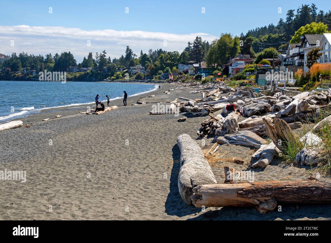 Cordova Bay, Vancouver Island Foto Stock
