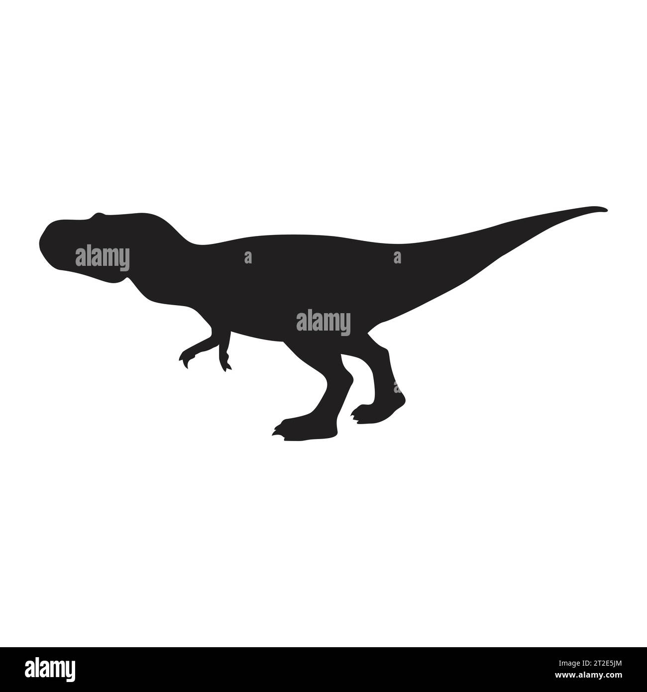 Decorazione icona dinosauro per T-shirt borse carte cornici tazze decorazione Dino per bambini dinosauro mostro. Illustrazione vettoriale Illustrazione Vettoriale