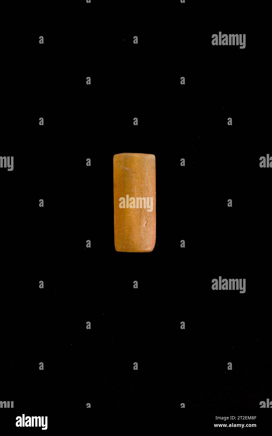 Terzo periodo intermedio del cordone del cilindro circa 1070–945 A.C. Foto Stock