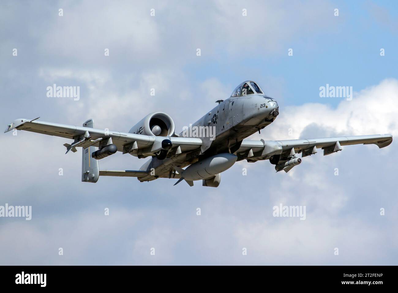 A-10C della Guardia Nazionale dell'Aeronautica del Michigan. Foto Stock