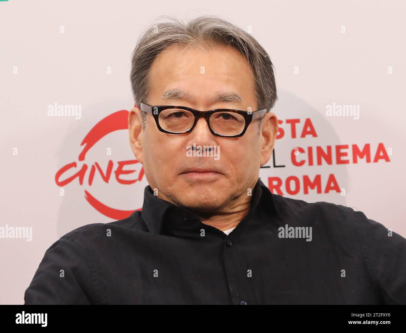 Roma, Italia. 19 ottobre 2023. Roma, Roma Film Fest 2023. Festival del Cinema di Roma. Film Photocall "i miei capelli fanno male". Nella foto: Shigeru Umebayashi Credit: Independent Photo Agency/Alamy Live News Foto Stock