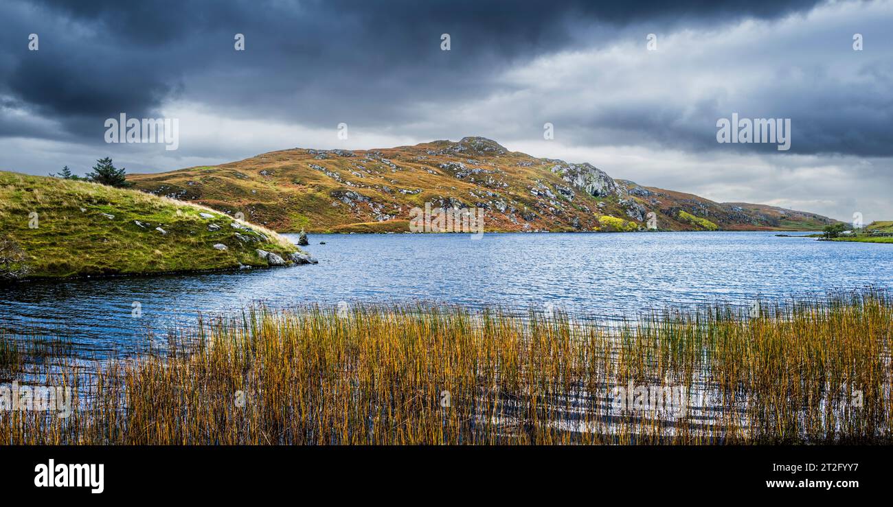 Lolch A' Bhaile, Tolastadh A' Chaolais, Isola di Lewis, Ebridi esterne, Scozia Foto Stock