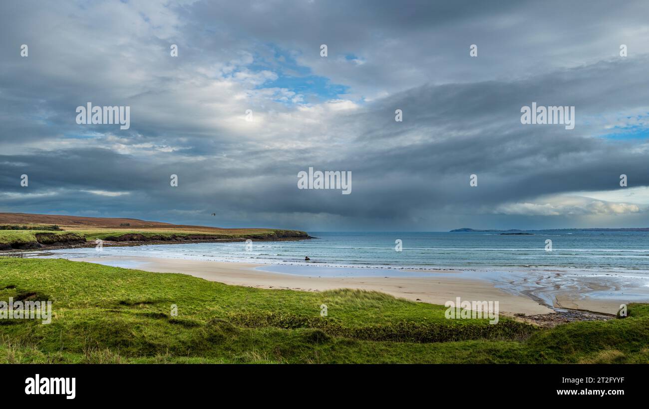 Gress Beach, Isola di Lewis, Ebridi esterne, Scozia Foto Stock