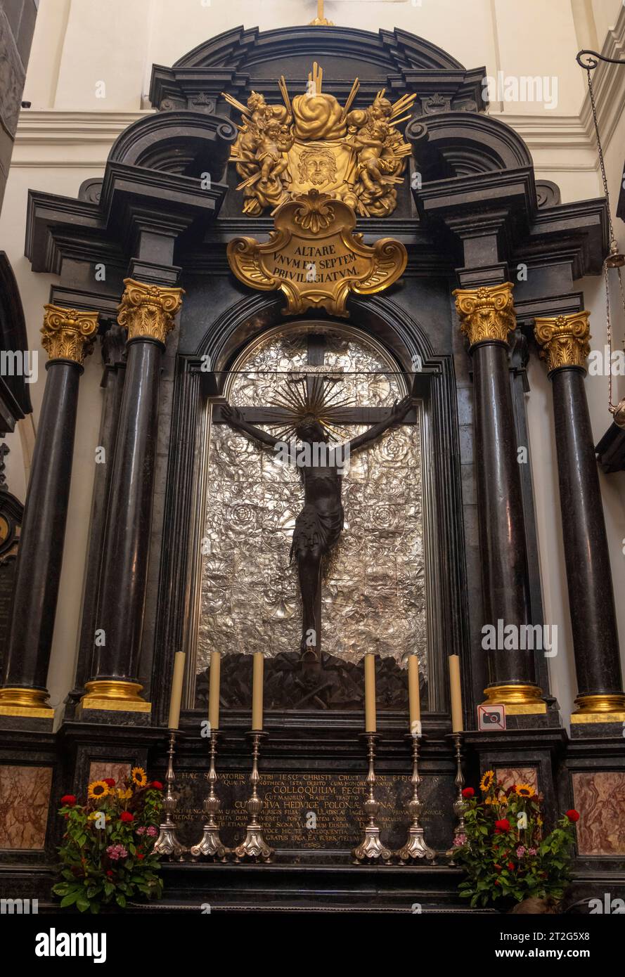 Cappella laterale in ambulatorio, Wawel Cathed ral, Cracovia, Polonia Foto Stock