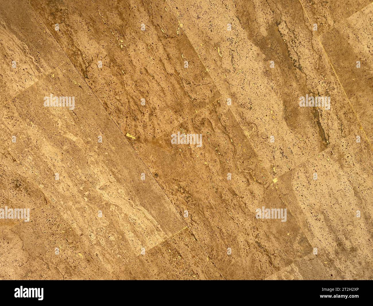 Sfondo in marmo giallo per il design. Foto Stock