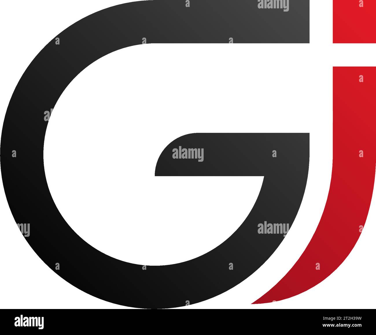 Logo gi, monogramma Gi, logo Gi iniziale, logo Letter Gi, icona, vettore Illustrazione Vettoriale