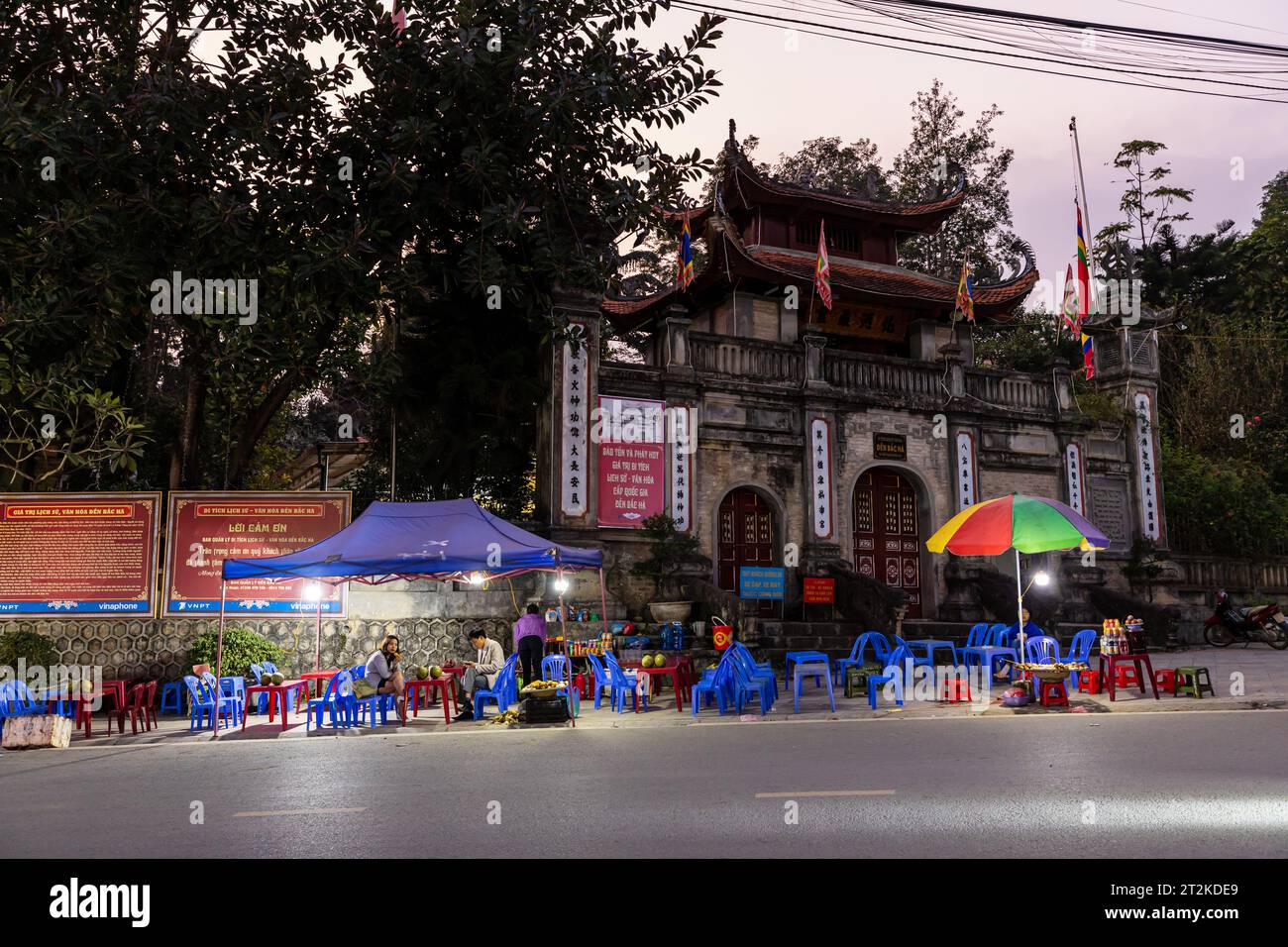 Il Tempio di Bac ha nel Vietnam del Nord Foto Stock