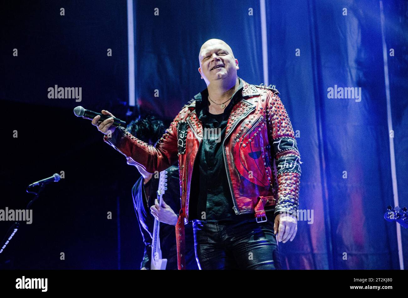 Michael Kiske di Helloween si esibisce al Release Athens Festival a Plateia Nerou / Grecia, giugno 2023 Foto Stock