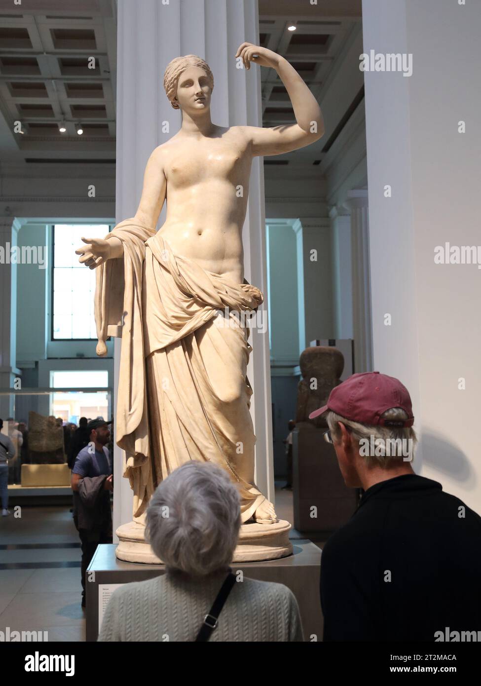 Statua in marmo di Townley Venus presso il British Museum di Londra, Regno Unito Foto Stock