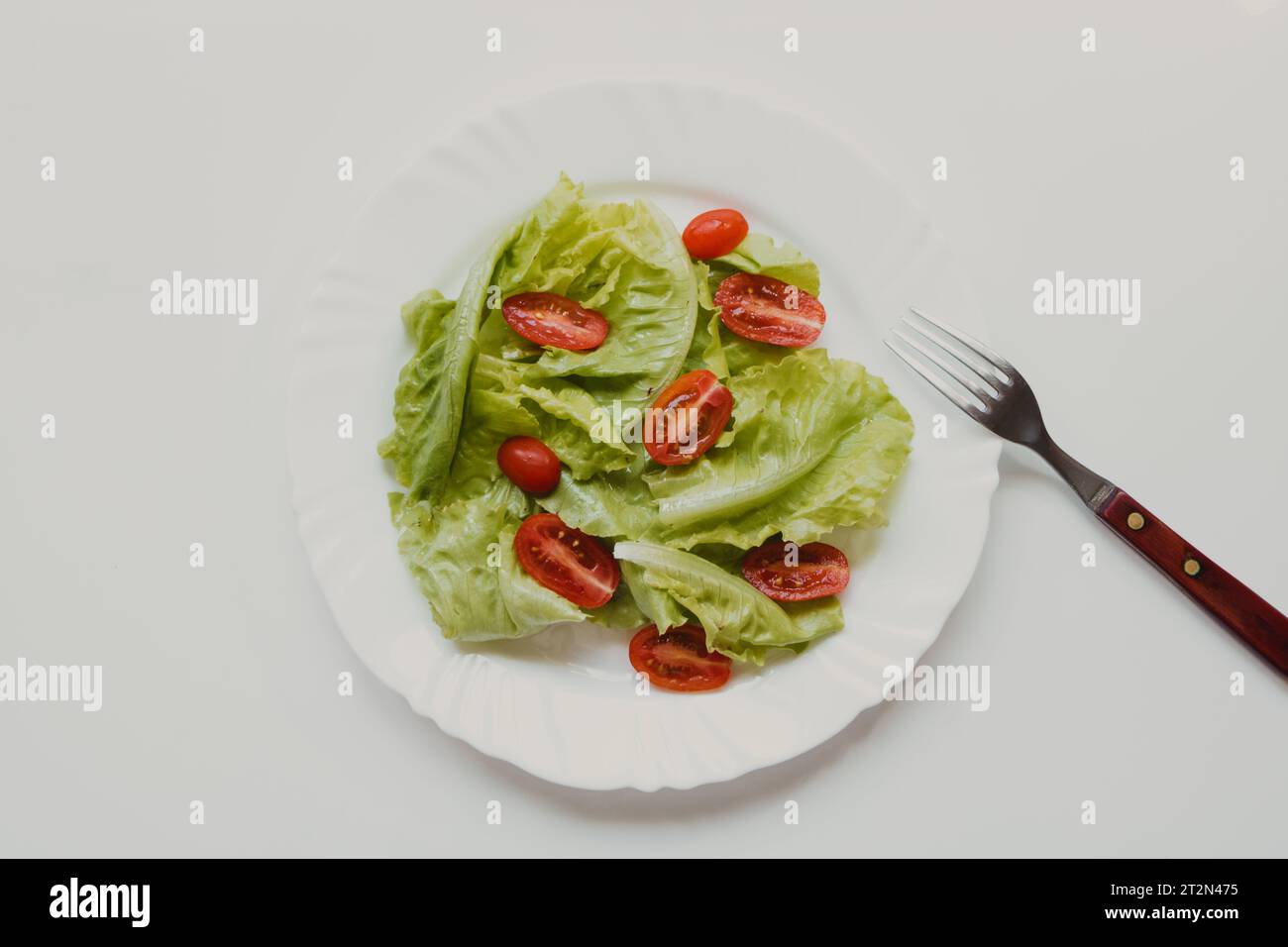 concetto di dieta minimalista sana Foto Stock