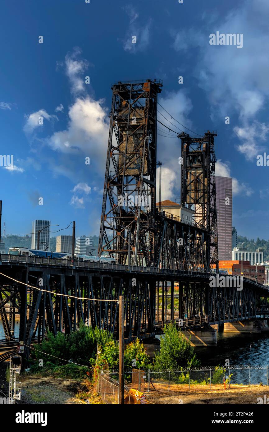 Portland, Oegon, City Scapes Foto Stock