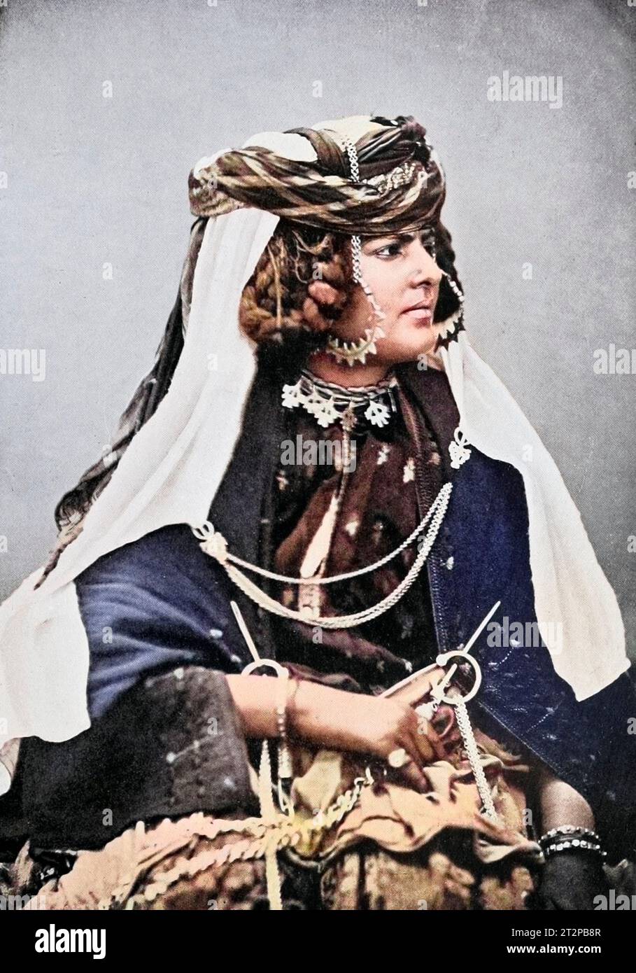 Ouled-Nail Woman Foto Stock