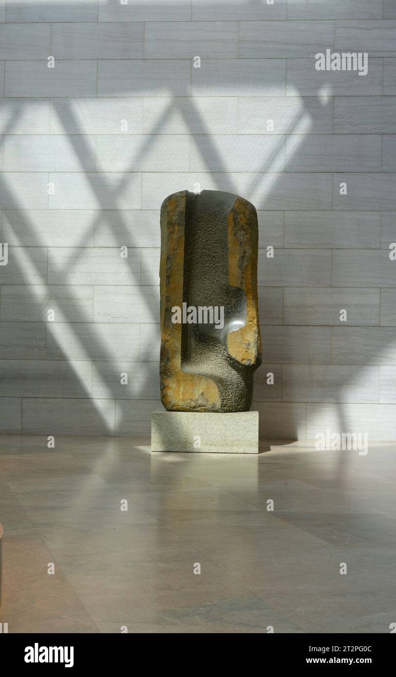 Vista interna della National Gallery of Art; Washington; D.C.; USA Foto Stock