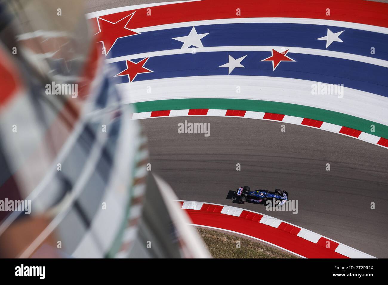 Austin, Texas, USA. 21 ottobre 2023. 10 GASLY Pierre (fra), Alpine F1 Team A523, azione durante il Gran Premio degli Stati Uniti di Formula 1 2023 Lenovo, 18° prova del Campionato Mondiale di Formula 1 2023 dal 20 al 22 ottobre 2023 sul circuito delle Americhe, ad Austin, USA credito: Independent Photo Agency/Alamy Live News Foto Stock