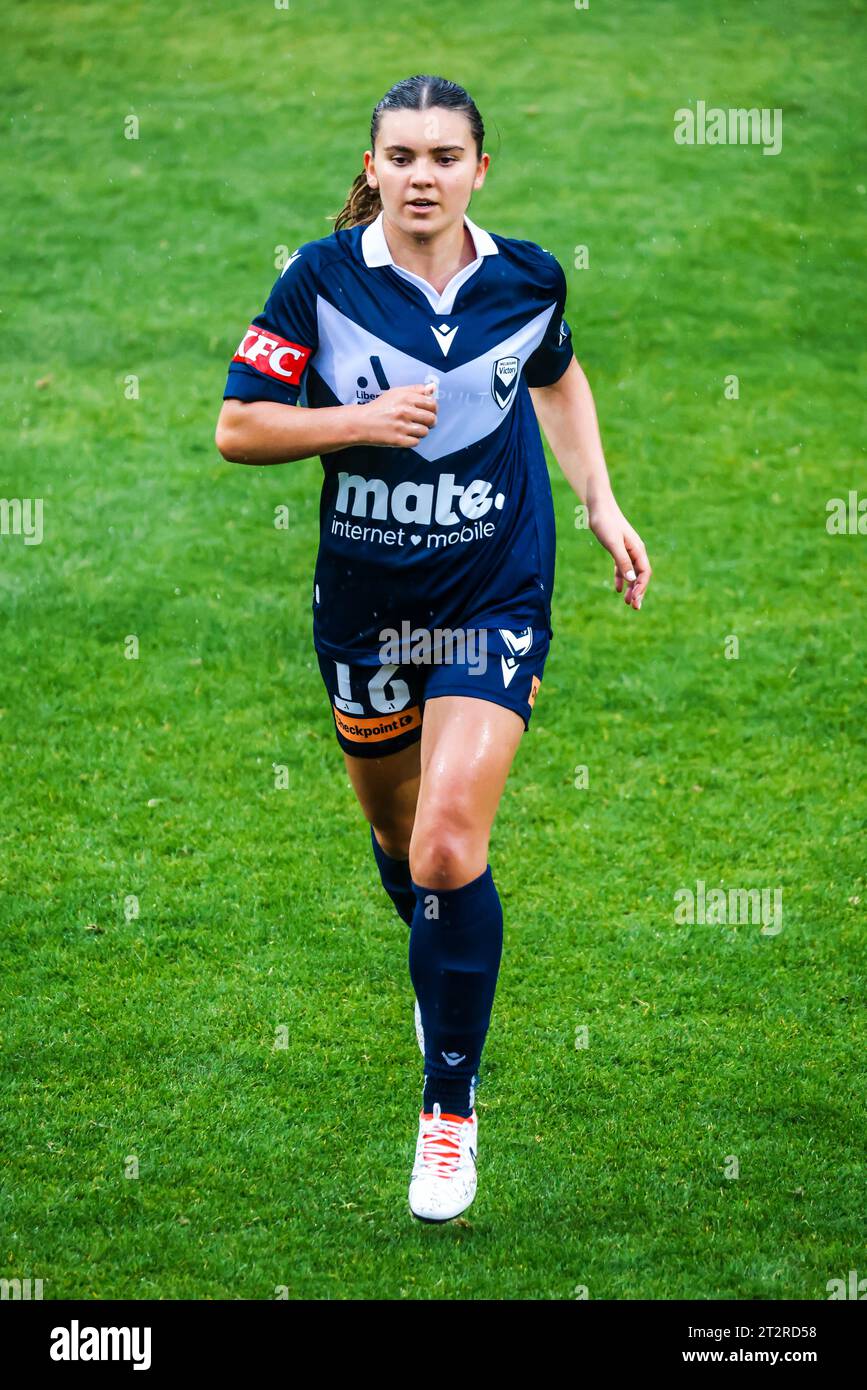 A-League Women Rd 1 - Melbourne Victory / Brisbane Roar Foto Stock