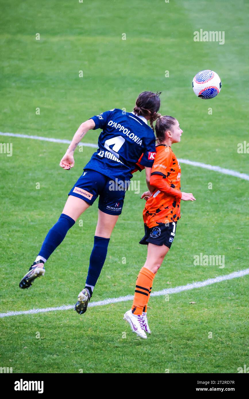 A-League Women Rd 1 - Melbourne Victory / Brisbane Roar Foto Stock