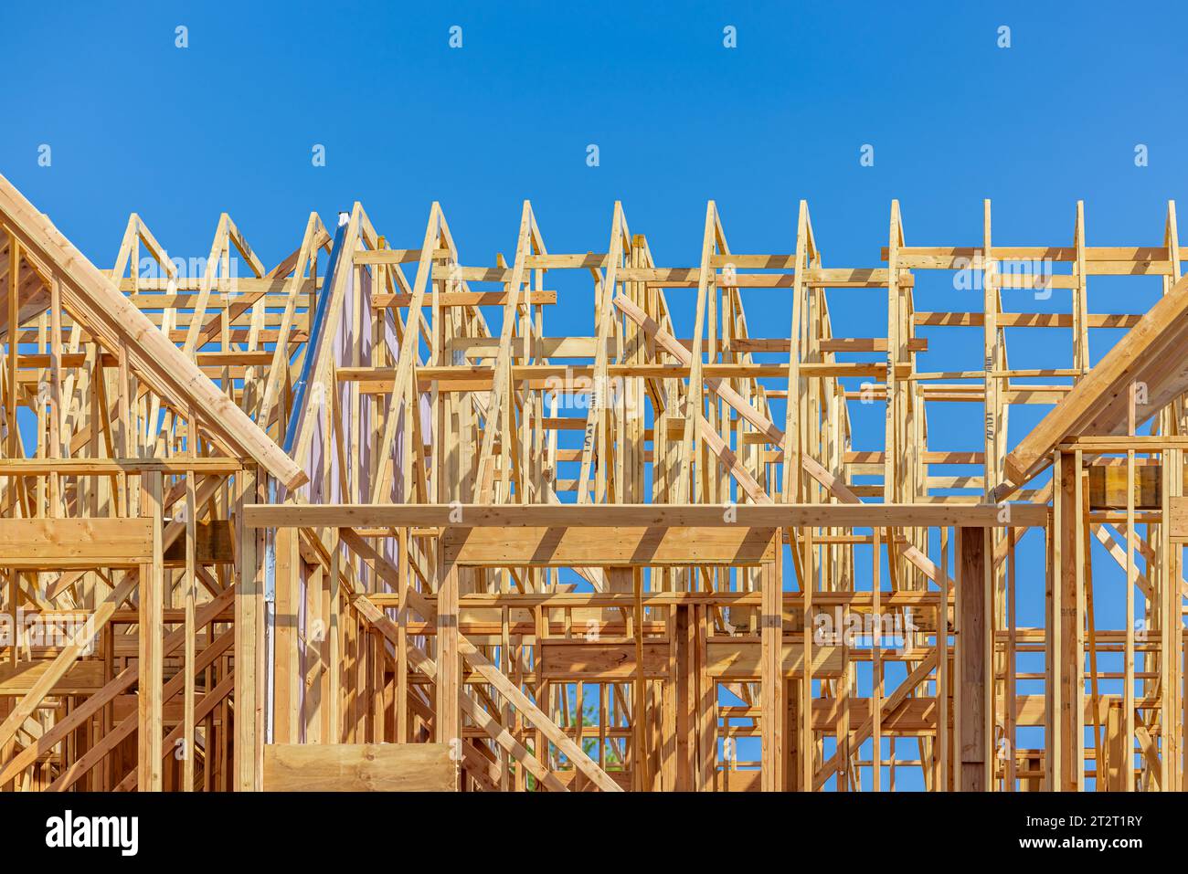 dettaglio dell'inquadratura di una casa Foto Stock