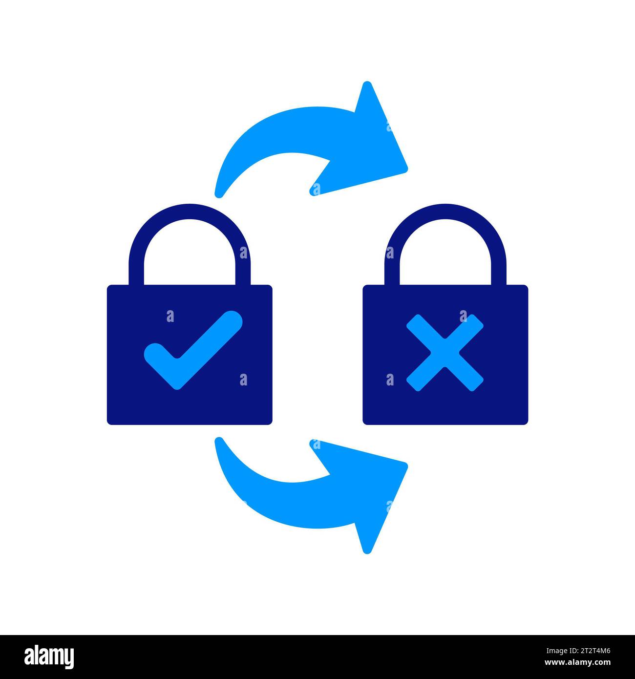 Reimposta password, Ban, password errata, blocco, password corretta, sblocco, blocco rotazione. Protezione account, chiave di sicurezza, avviso di pericolo, cambio lucchetto Foto Stock Reimposta password, Ban, password errata, blocco, password corretta, sblocco, blocco rotazione. Protezione account, chiave di sicurezza, avviso di pericolo, cambio lucchetto Foto Stock