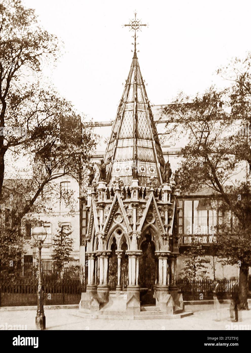 La Buxton Drinking Fountain, Westminster, Londra, periodo vittoriano Foto Stock
