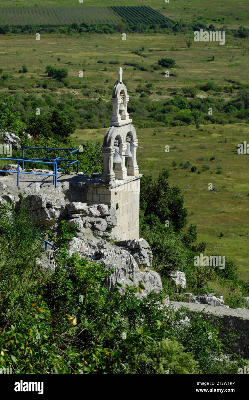 campanile del monastero di Zavala in Bosnia ed Erzegovina Foto Stock
