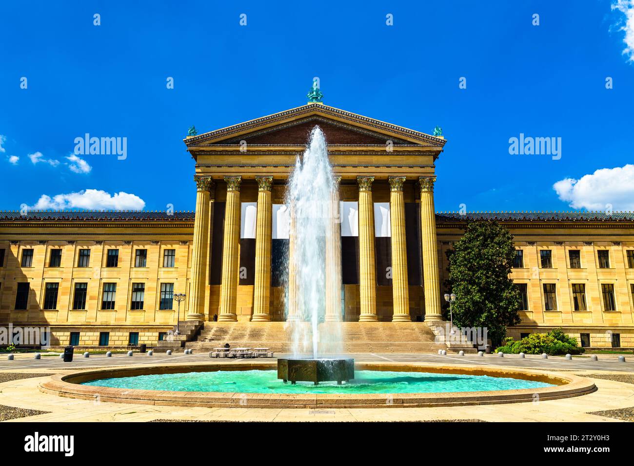 Philadelphia Museum of Art in Pennsylvania, Stati Uniti Foto Stock