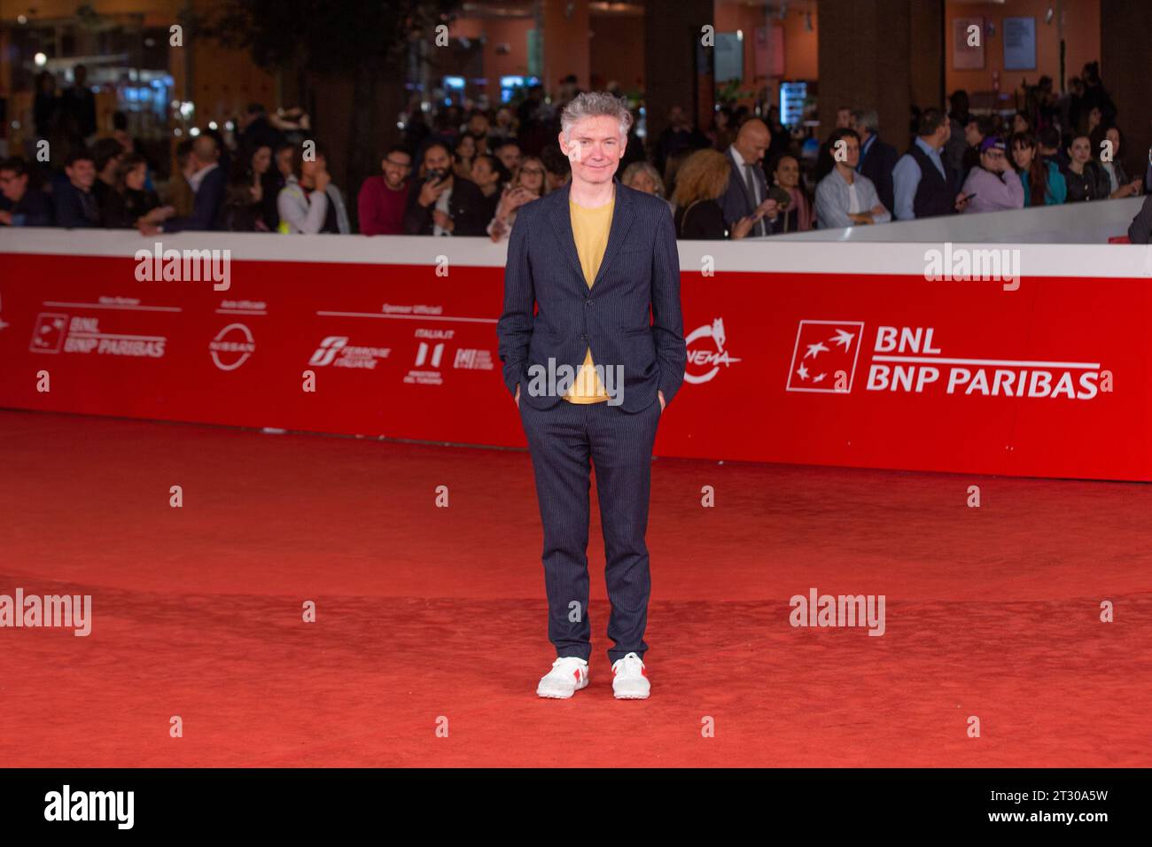 21 ottobre 2023, Roma, RM, Italia: Il regista Kevin Macdonald partecipa al Red carpet del film ''High & low â€“ John Galliano’’ durante la quarta serata della diciottesima edizione del Festival del Cinema di Roma, il 21 ottobre 2023 (Credit Image: © Matteo Nardone/Pacific Press via ZUMA Press Wire) SOLO USO EDITORIALE! Non per USO commerciale! Foto Stock