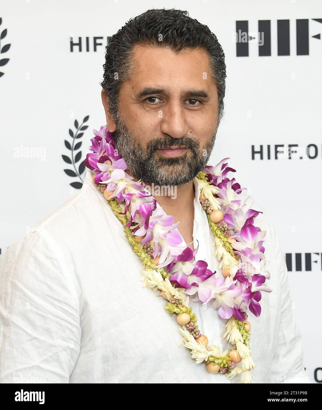 Los Angeles, USA. 21 ottobre 2023. Cliff Curtis al 43° Annual Hawaii International Film Festival - PASIFIKA RUOLI: IN CONVERSAZIONE CON CLIFF CURTIS tenuto presso l'ACM Student Production Center presso l'Università di Hawai'i-West o'ahu a Kapolei, HI sabato 21 ottobre 2023. (Foto di Sthanlee B. Mirador/Sipa USA) credito: SIPA USA/Alamy Live News Foto Stock