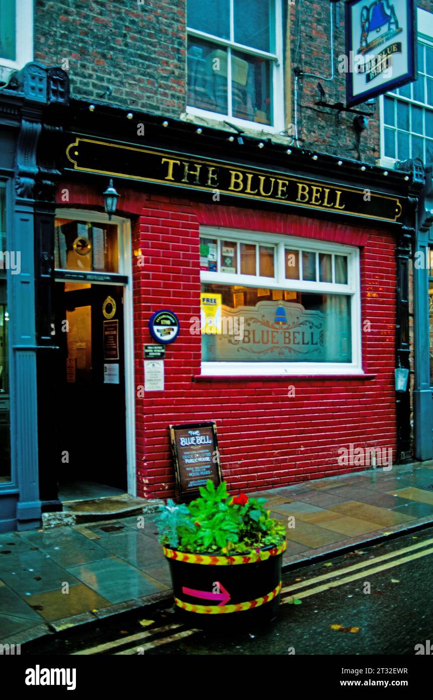Il Blue Bell Pub, Fossgate, York, Yorkshire, Inghilterra Foto Stock