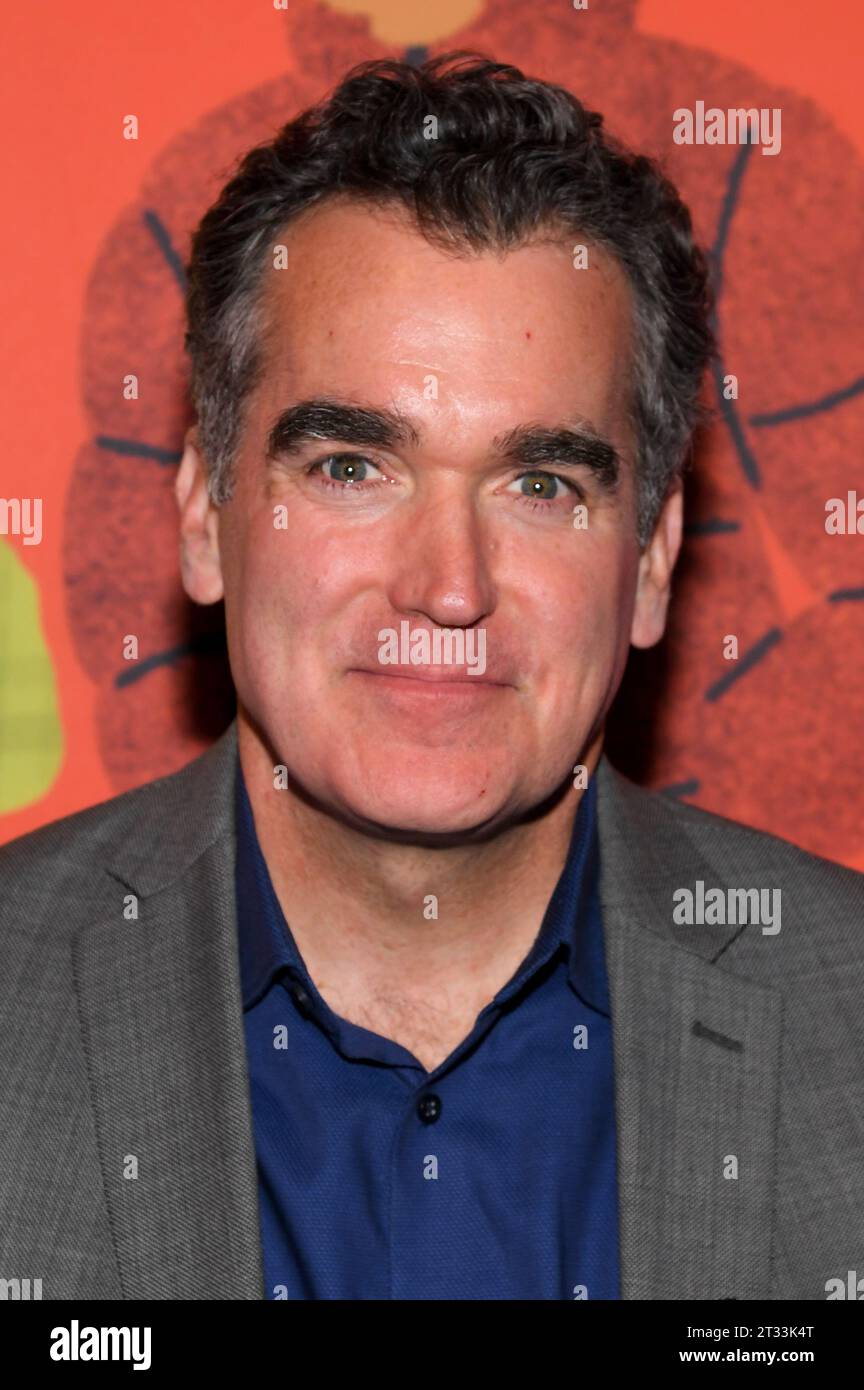 New York, USA. 22 ottobre 2023. Brian d'Arcy James atttending 'Here We Are', ultimo musical di Stephen Sondheim, serata di apertura al Shed's Griffin Theatre di New York, New York, 22 ottobre 2023. (Foto di Efren Landaos/Sipa USA) credito: SIPA USA/Alamy Live News Foto Stock