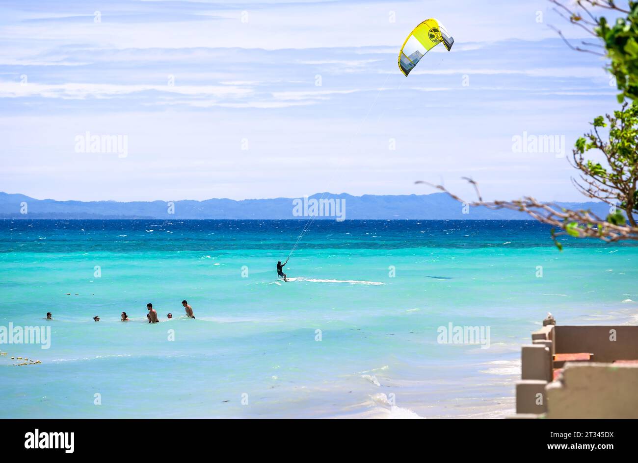 Isola di Bantayan vicino a Cebu, regione di Visayas, Filippine Foto Stock