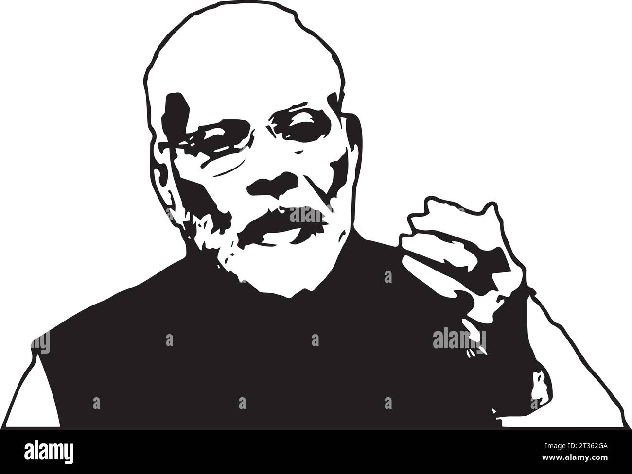 Logo modi Illustrazione Vettoriale