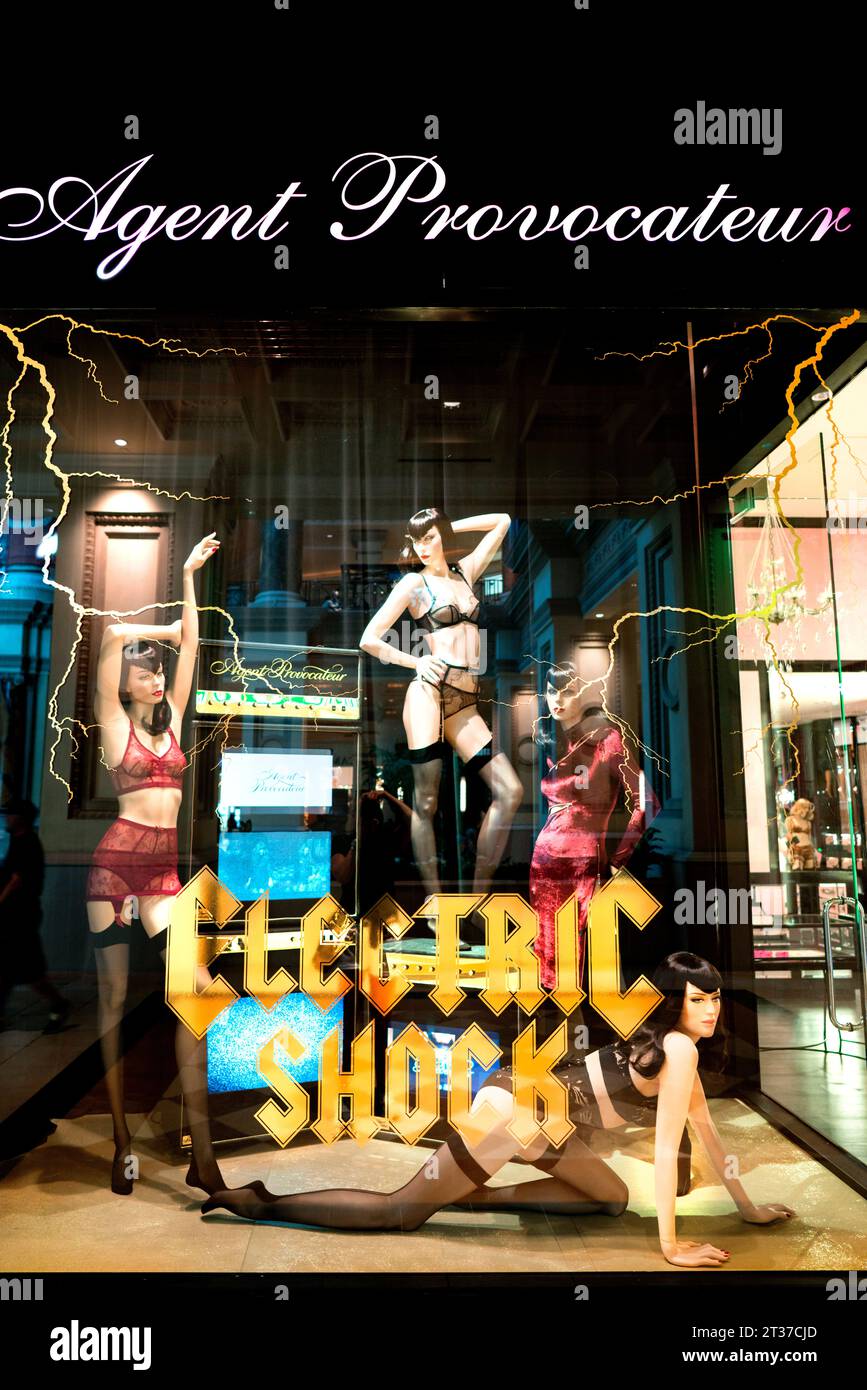 Caesars Palace, Forum Shops Agent Provocateur Lingery Las Vegas, Nevada, Clark County USA Foto Stock
