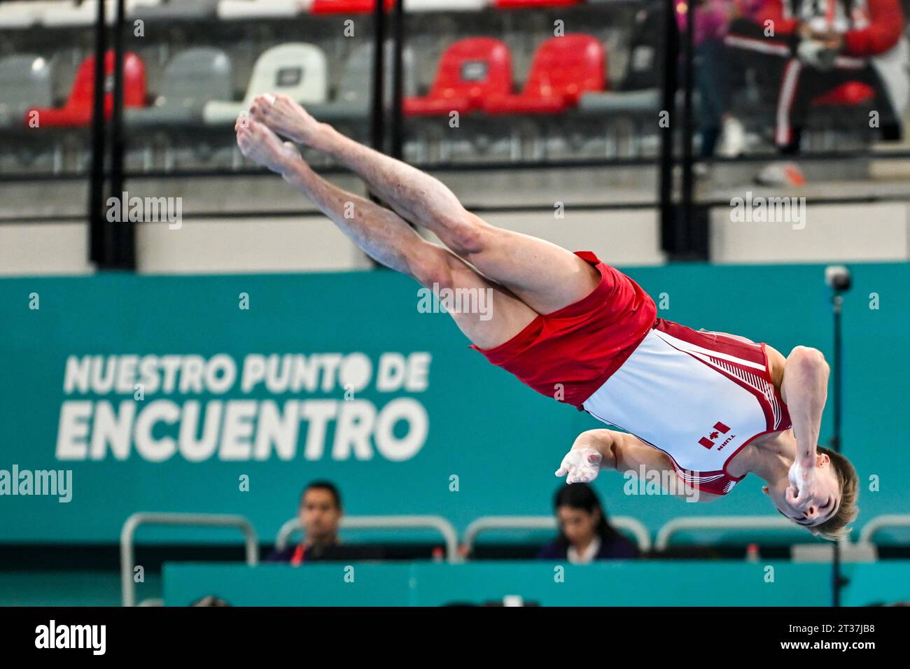 Rio, Brasile 23 ottobre 2023, ginnastica artistica maschile ai Giochi