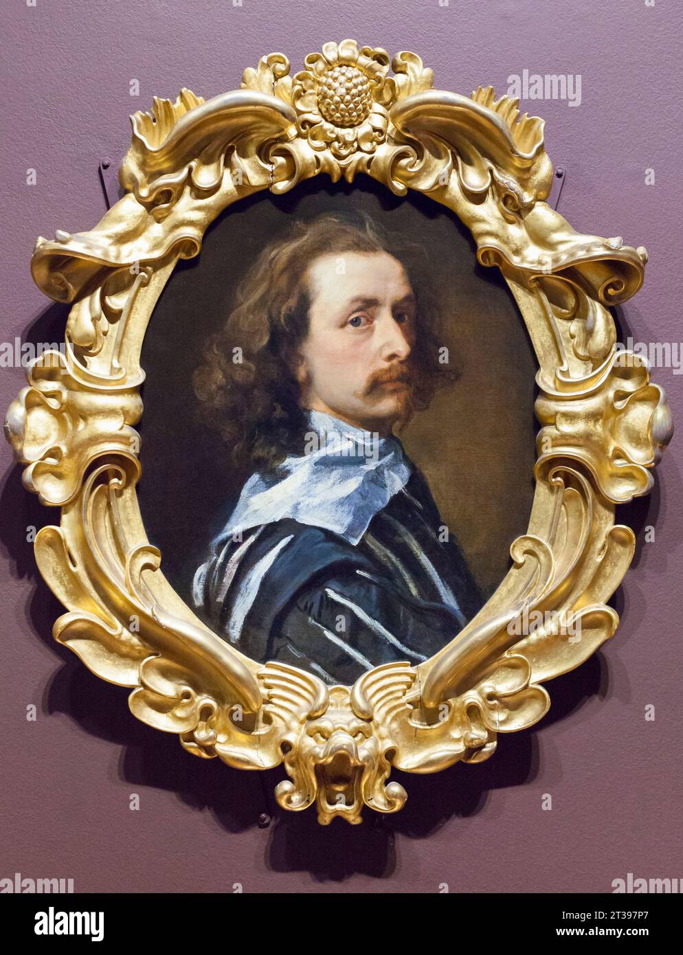 Sir Anthony Van Dyck, autoritratto Foto Stock