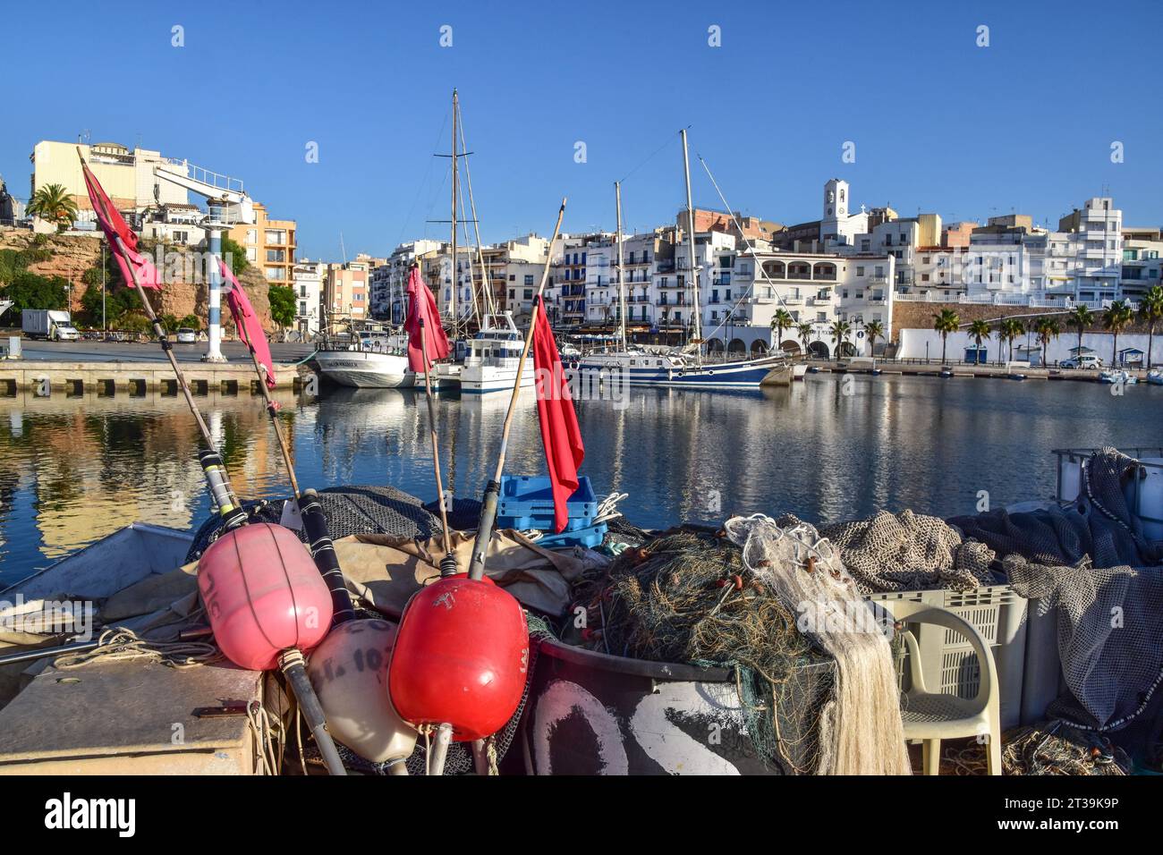 L'Ametlla de Mar, Costa Dorada, Spagna Foto Stock