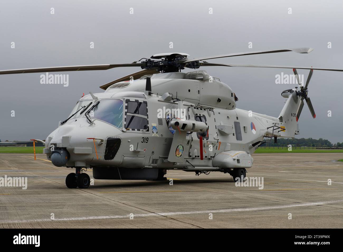 NH 90 , 1319, Marine Luchtvaartdeinst, RNAS Yeovilton, Somerset. Foto Stock