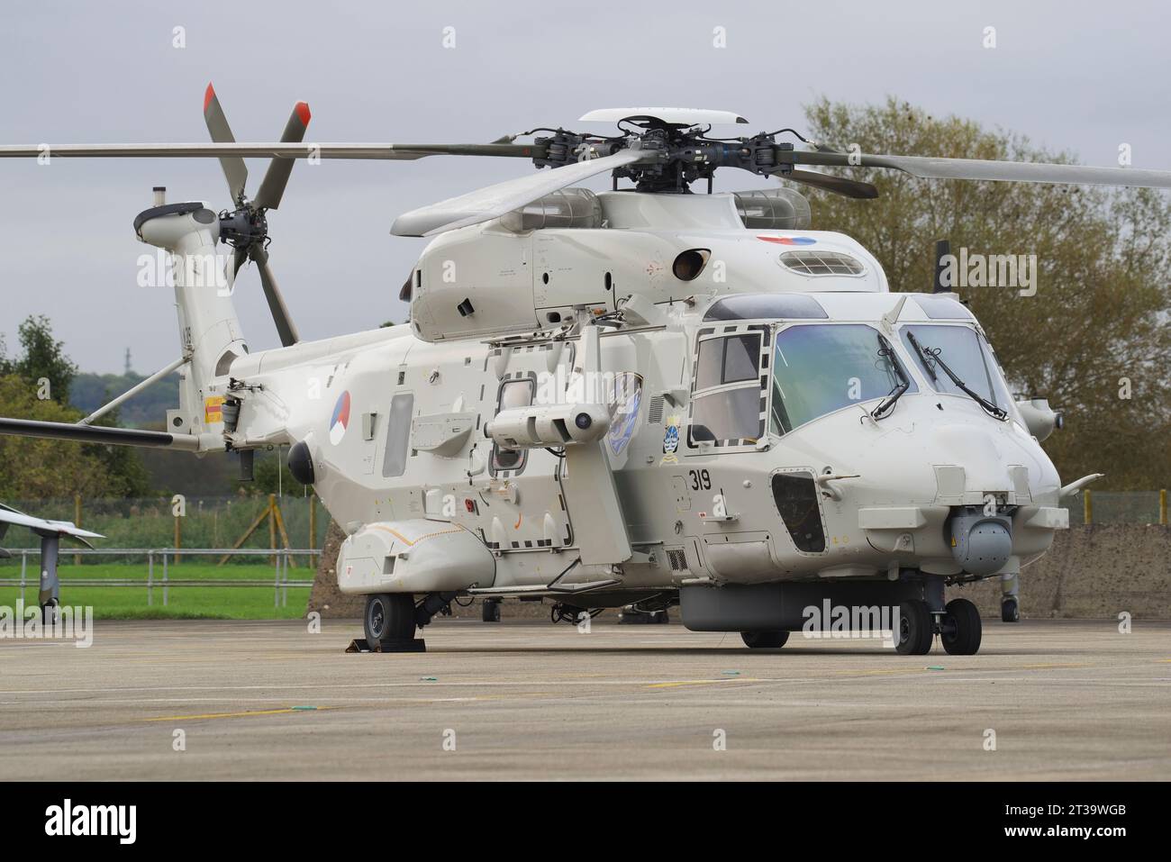 NH 90 , 1319, Marine Luchtvaartdeinst, RNAS Yeovilton, Somerset. Foto Stock