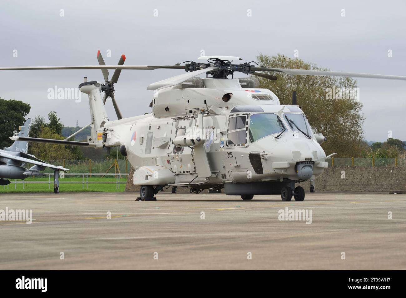 NH 90 , 1319, Marine Luchtvaartdeinst, RNAS Yeovilton, Somerset. Foto Stock