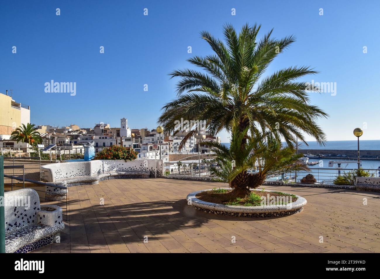 L'Ametlla de Mar, Costa Dorada, Spagna Foto Stock