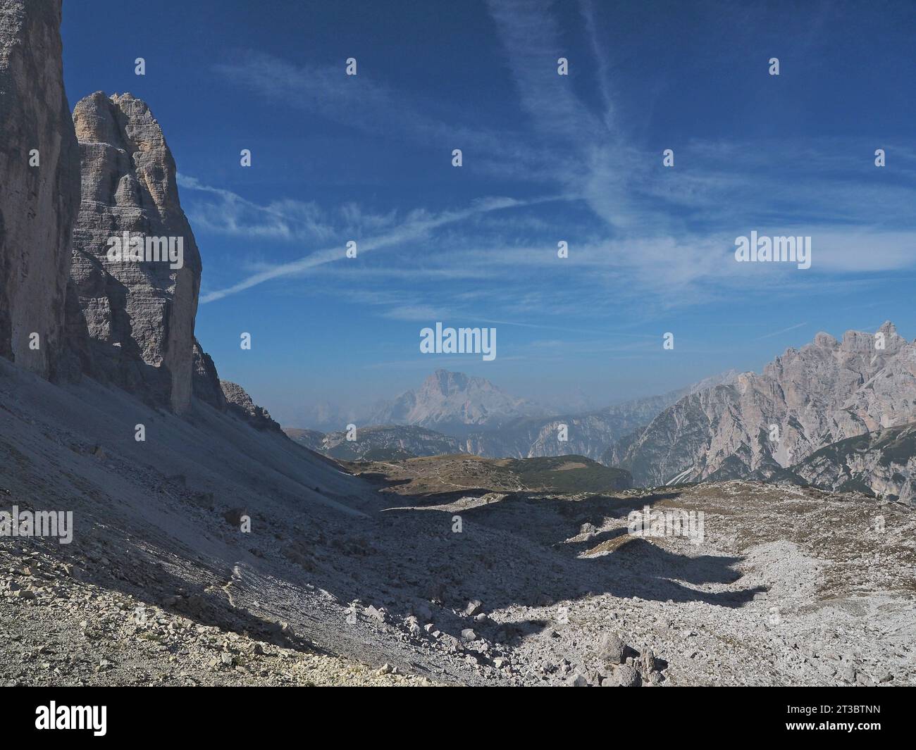 Dolomiti di Sesto in Italia Foto Stock