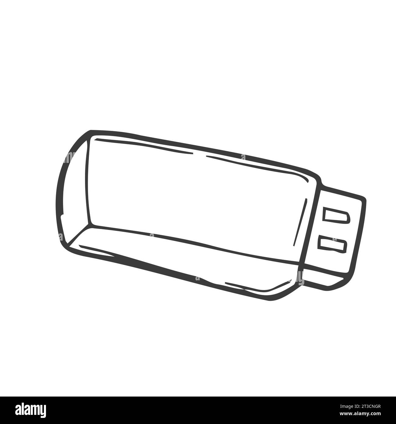 disco flash con doodle o disegno manuale Illustrazione Vettoriale