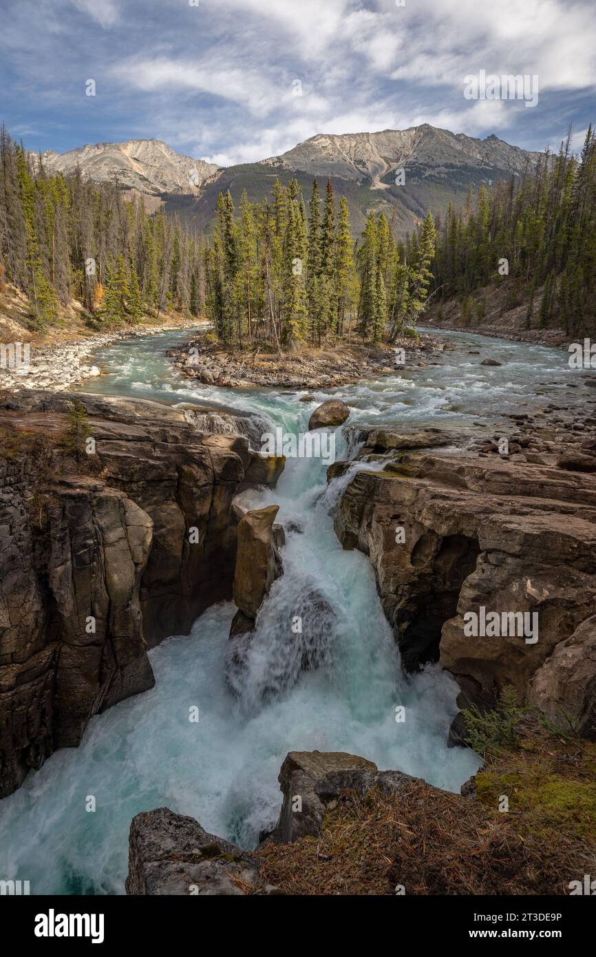 Banff and Jasper National Parak in Alberta, Canada Foto Stock