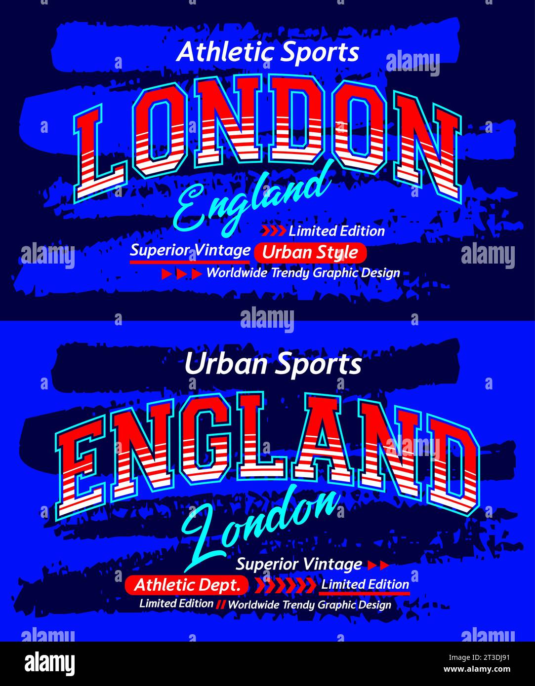 England London Typeface grunge vintage college, tipografia, per t-shirt, poster, etichette, ecc.. Illustrazione Vettoriale