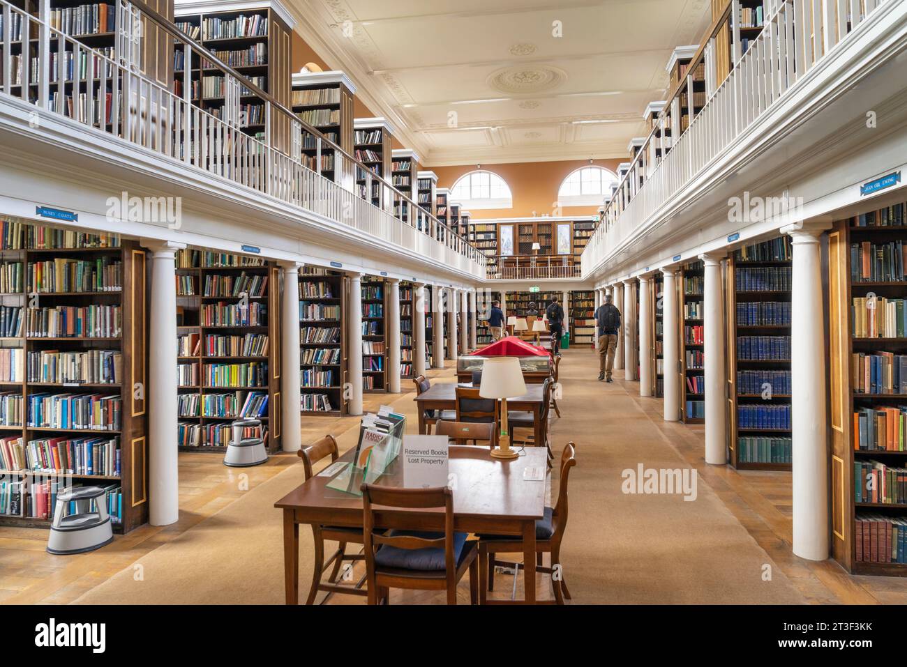 Lady Margaret Hall Library, progettata da Raymond Erith, è stata aperta nel 1961 Lady Margaret Hall Oxford University Oxford Oxfordshire Inghilterra UK GB Europa Foto Stock
