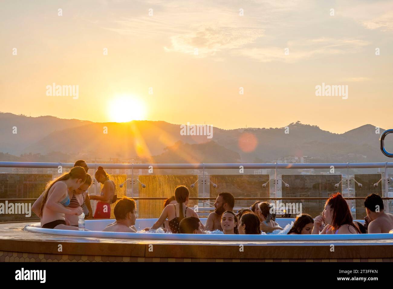 Italia, Sicilia, Messina Foto Stock