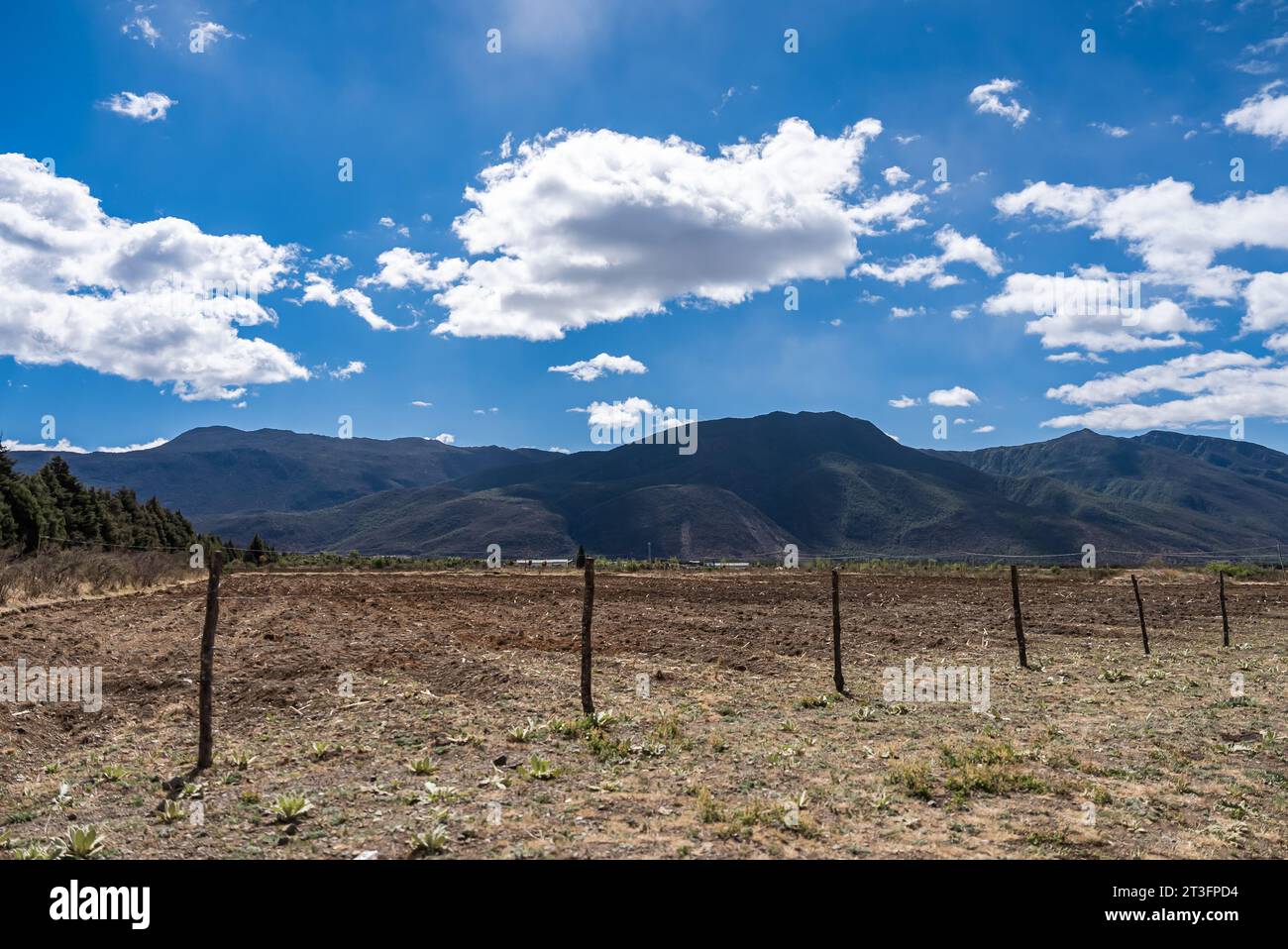 La bellezza del villaggio di Yuhu nella provincia dello Yunnan, Cina Foto Stock