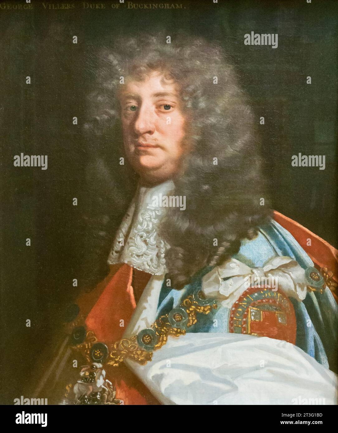 George Villiers di Sir Peter Lely Foto Stock