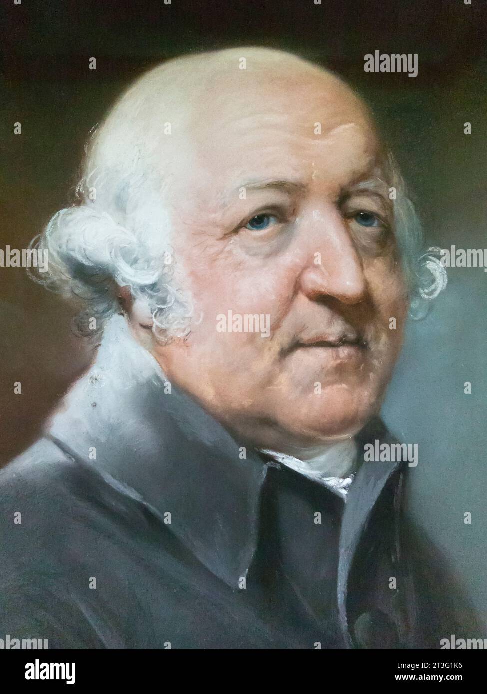 Francis Willis di John Russell Foto Stock
